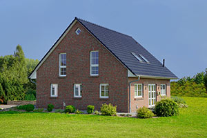 Haus mit Satteldach